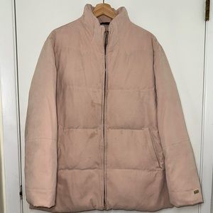 LONDON FOG Pink Puffer Jacket
